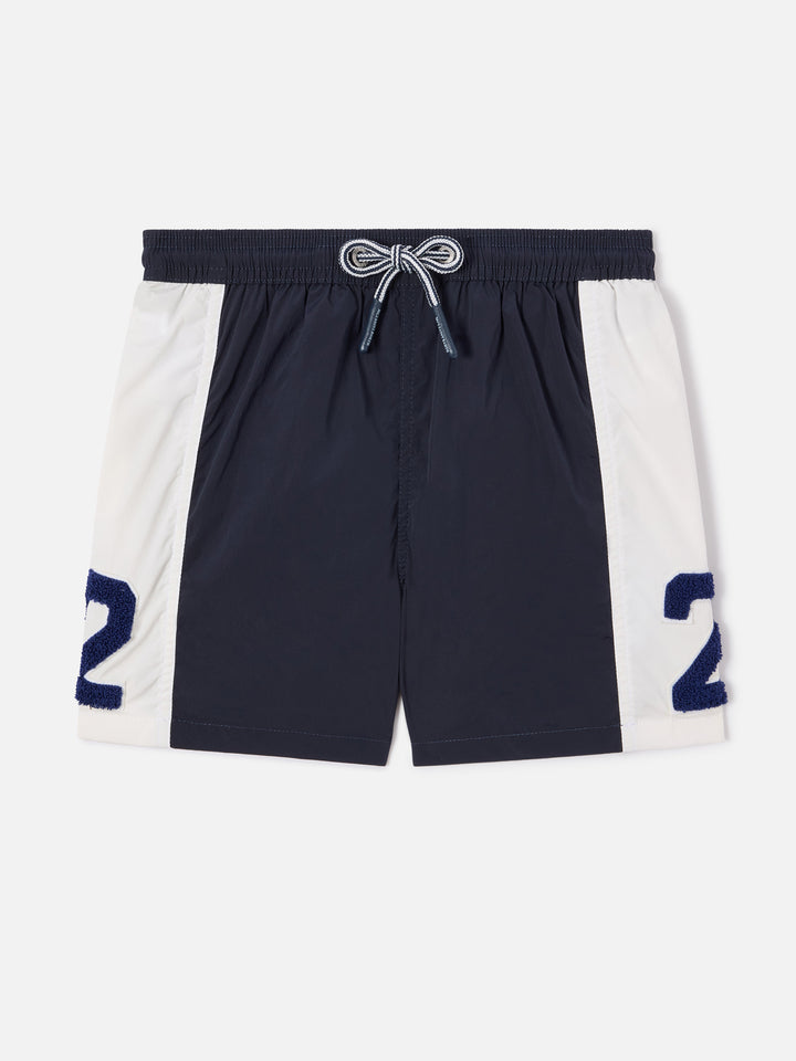 Costume Cup Jr con bande e patch