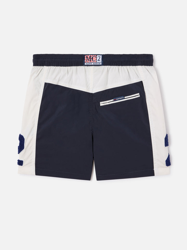 Costume Cup Jr con bande e patch