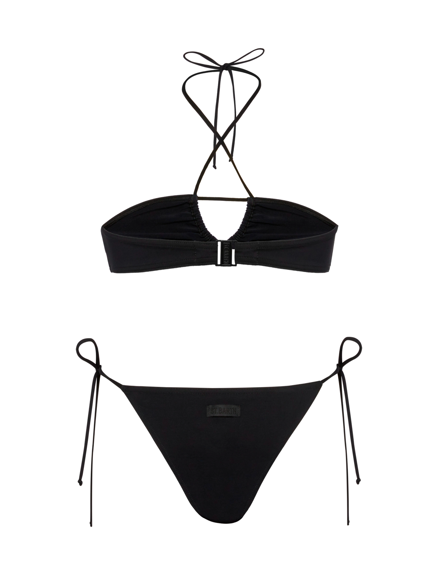 Dahlia Marielle black bikini with bandeau top and classic briefs