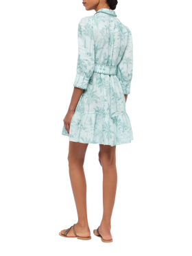 Daisi toile de jouy linen dress - MC2 Saint Barth
