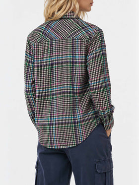 Chemise en laine Deer avec imprimé Prince de Galles 