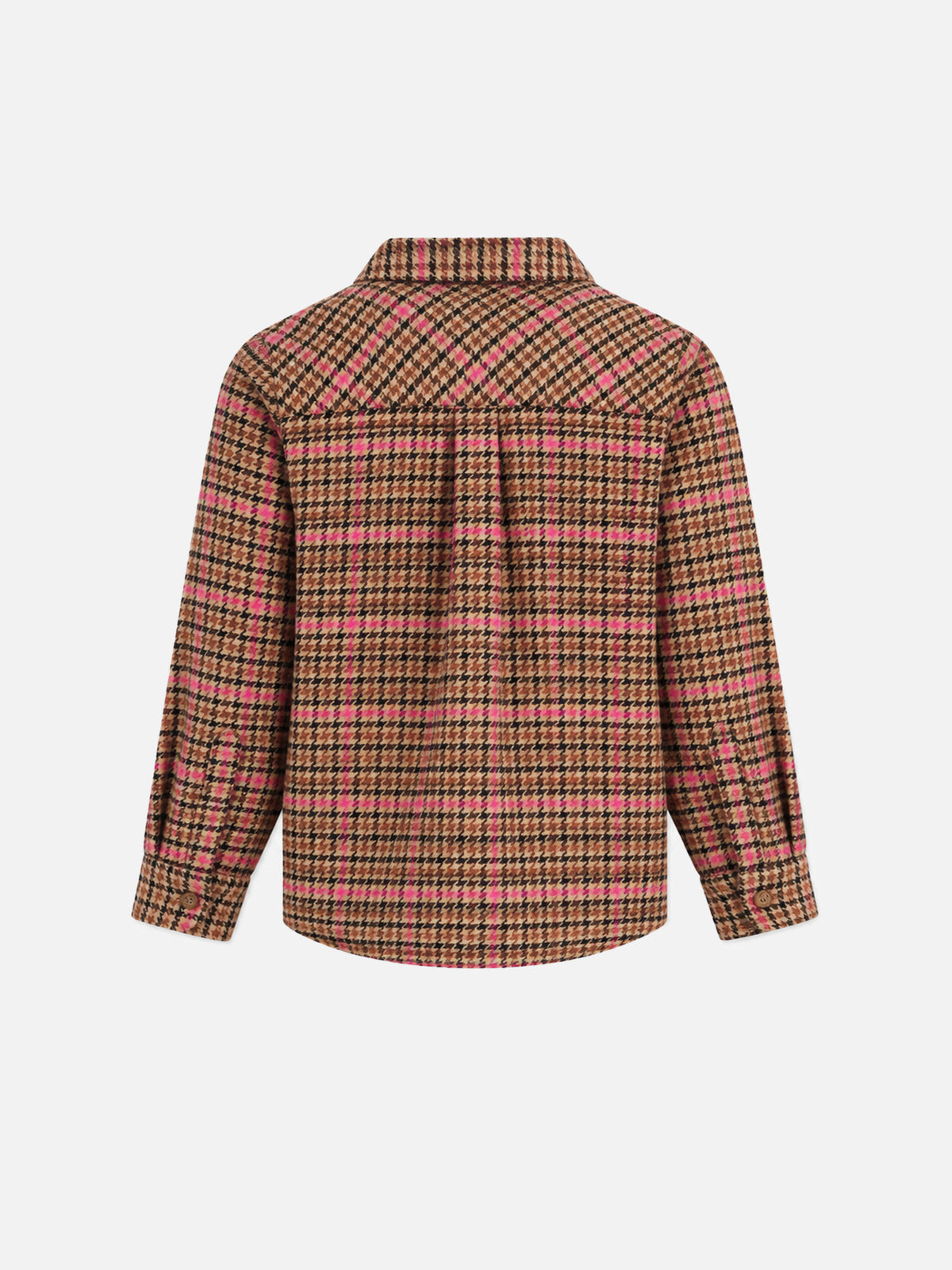 Deer Jr pied de poule overshirt