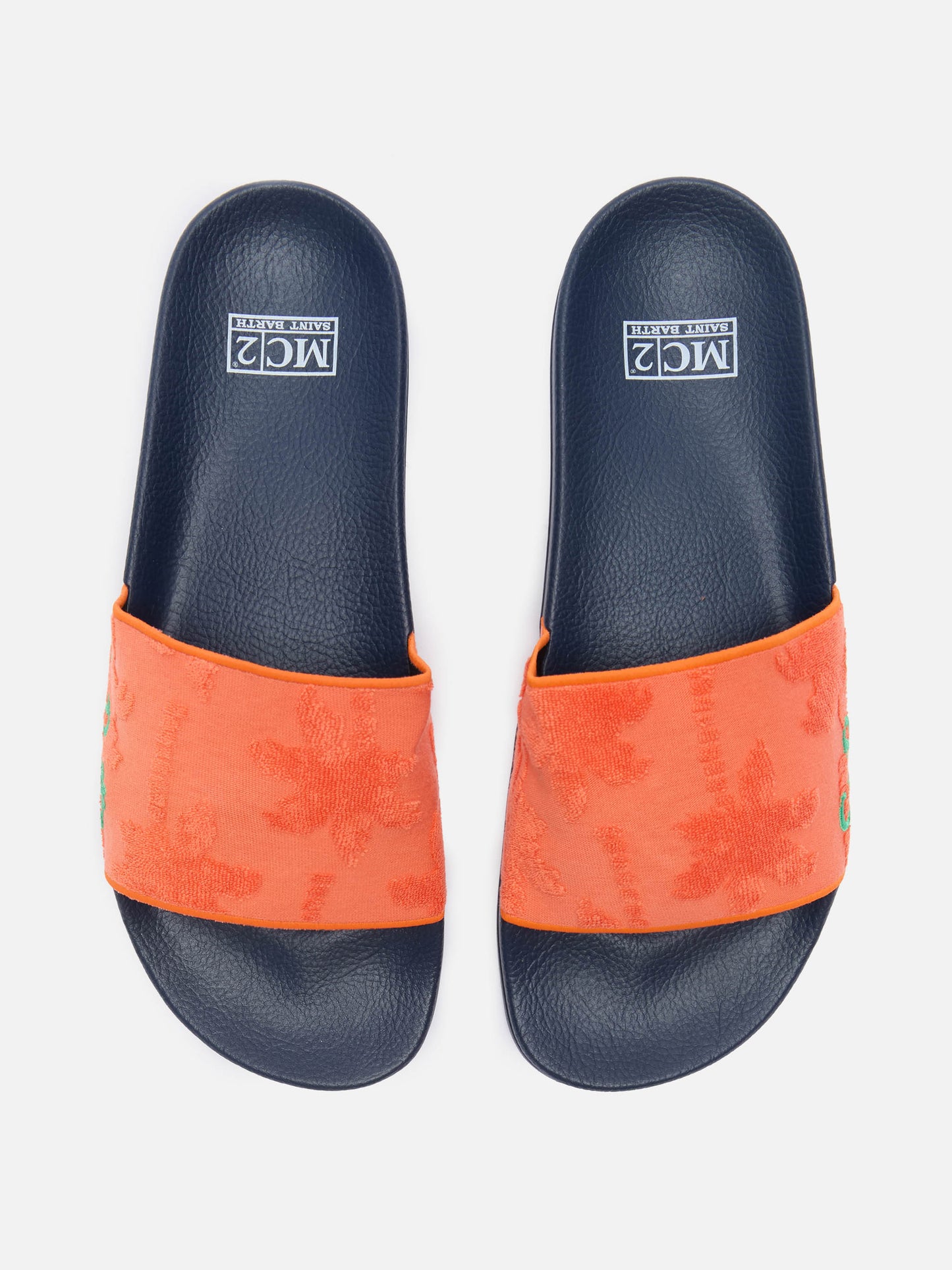 Men’s slipper with Saint Barth logo