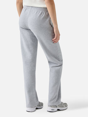 Joggers fondo dritto Deena grigio melange