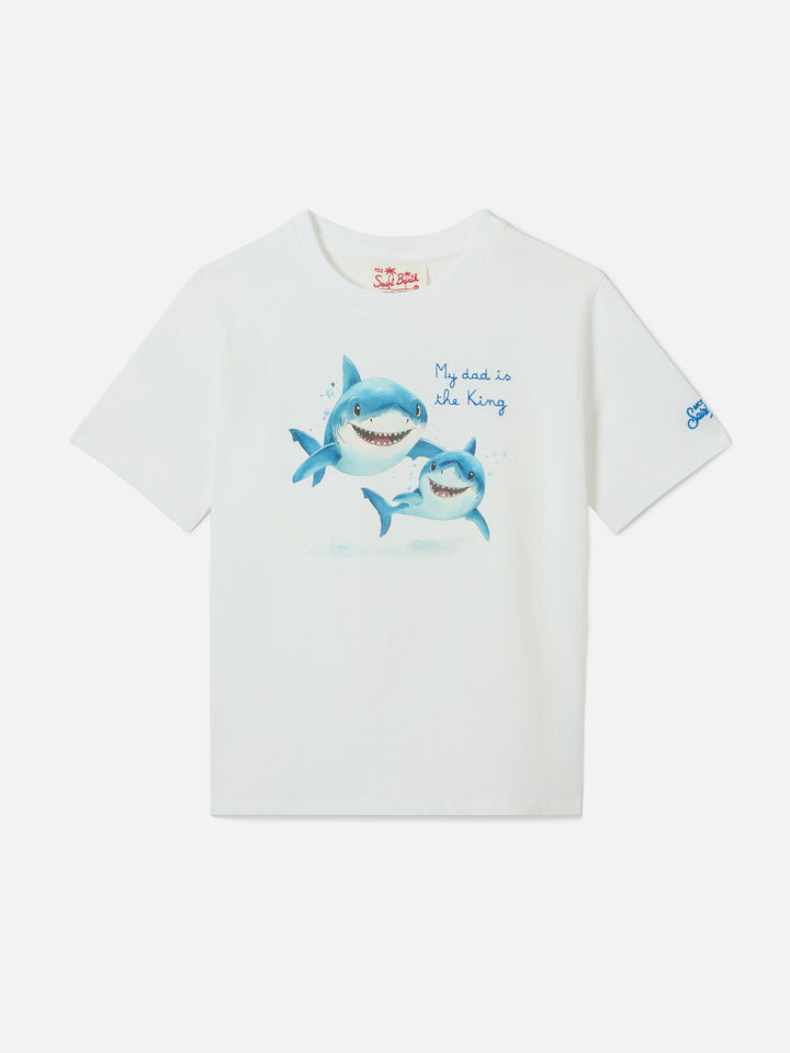 Denver Jr t-shirt with My Dad Is The King! embroidery