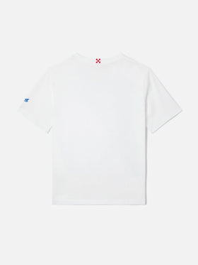 Denver Jr T-Shirt mit St. Barth Playboy-Maxiprint 