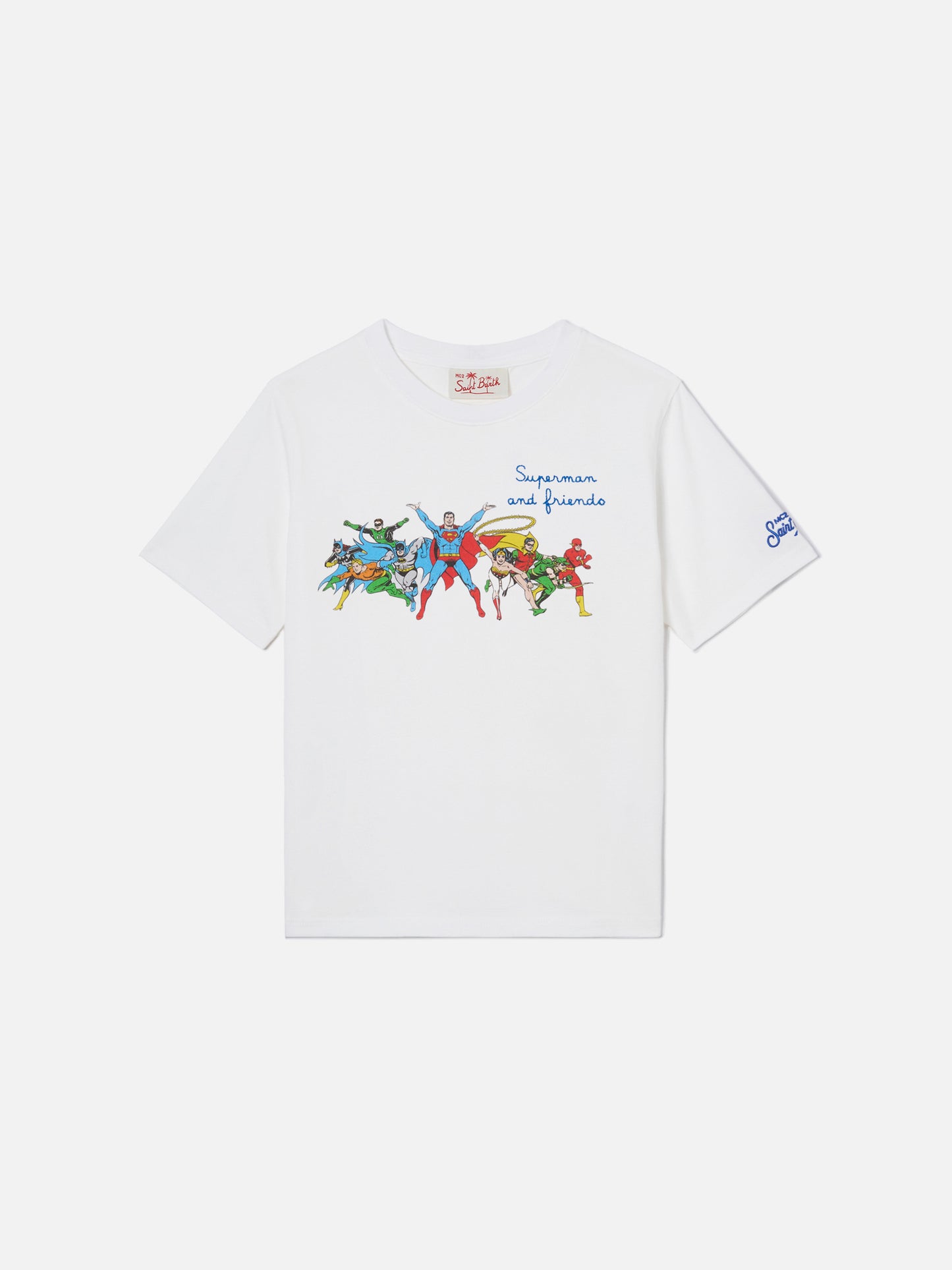 Denver Jr t-shirt with Super Friends embroidery | Special Edition