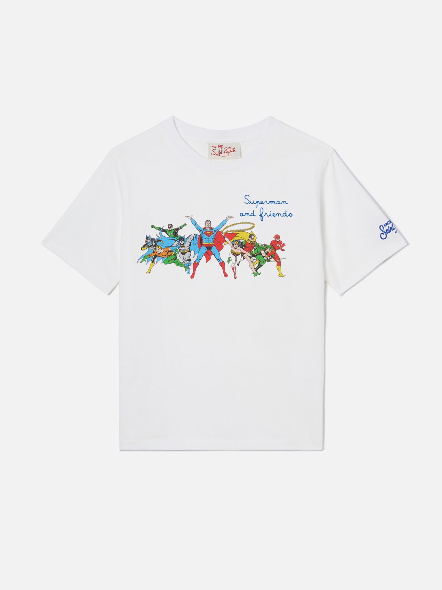 Denver Jr t-shirt with Super Friends embroidery | Special Edition