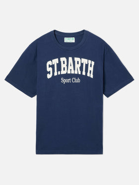 Blue Denver t-shirt with Sport Club print