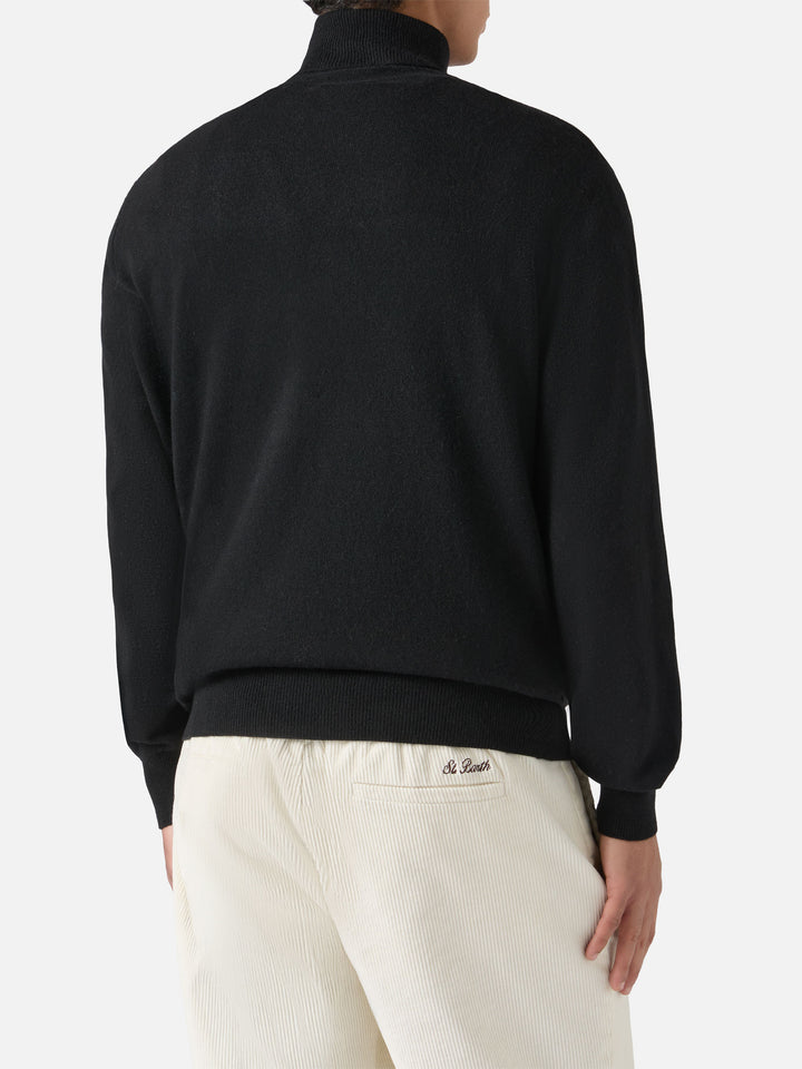 Turtleneck Dolcevita with Diabolik jacquard | DIABOLIK SPECIAL EDITION