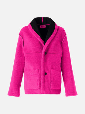 Giacca da donna in shearling reversibile