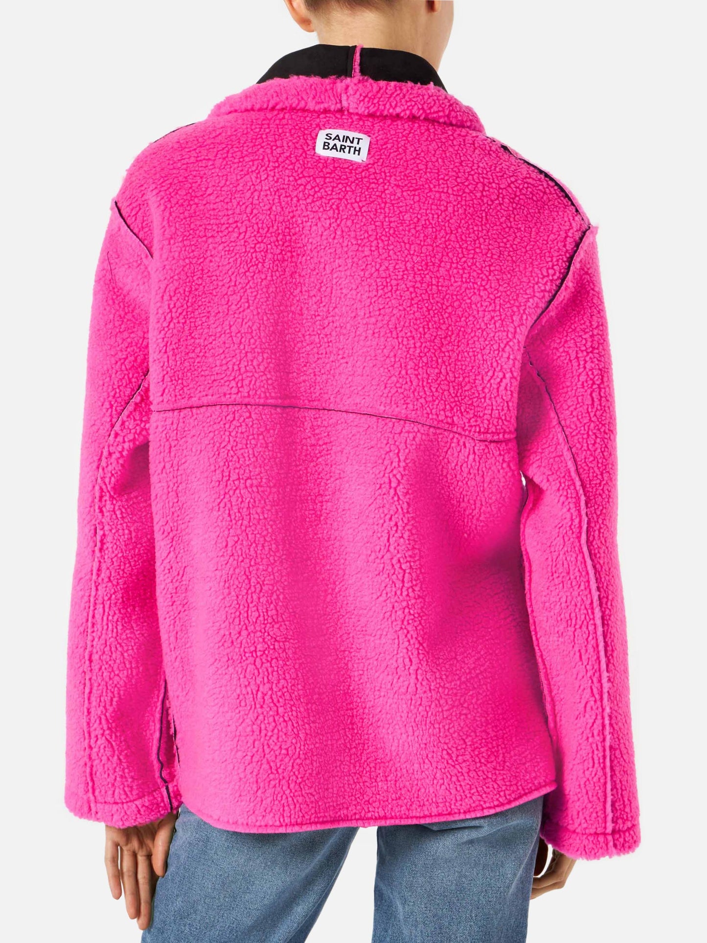 Giacca da donna in shearling reversibile