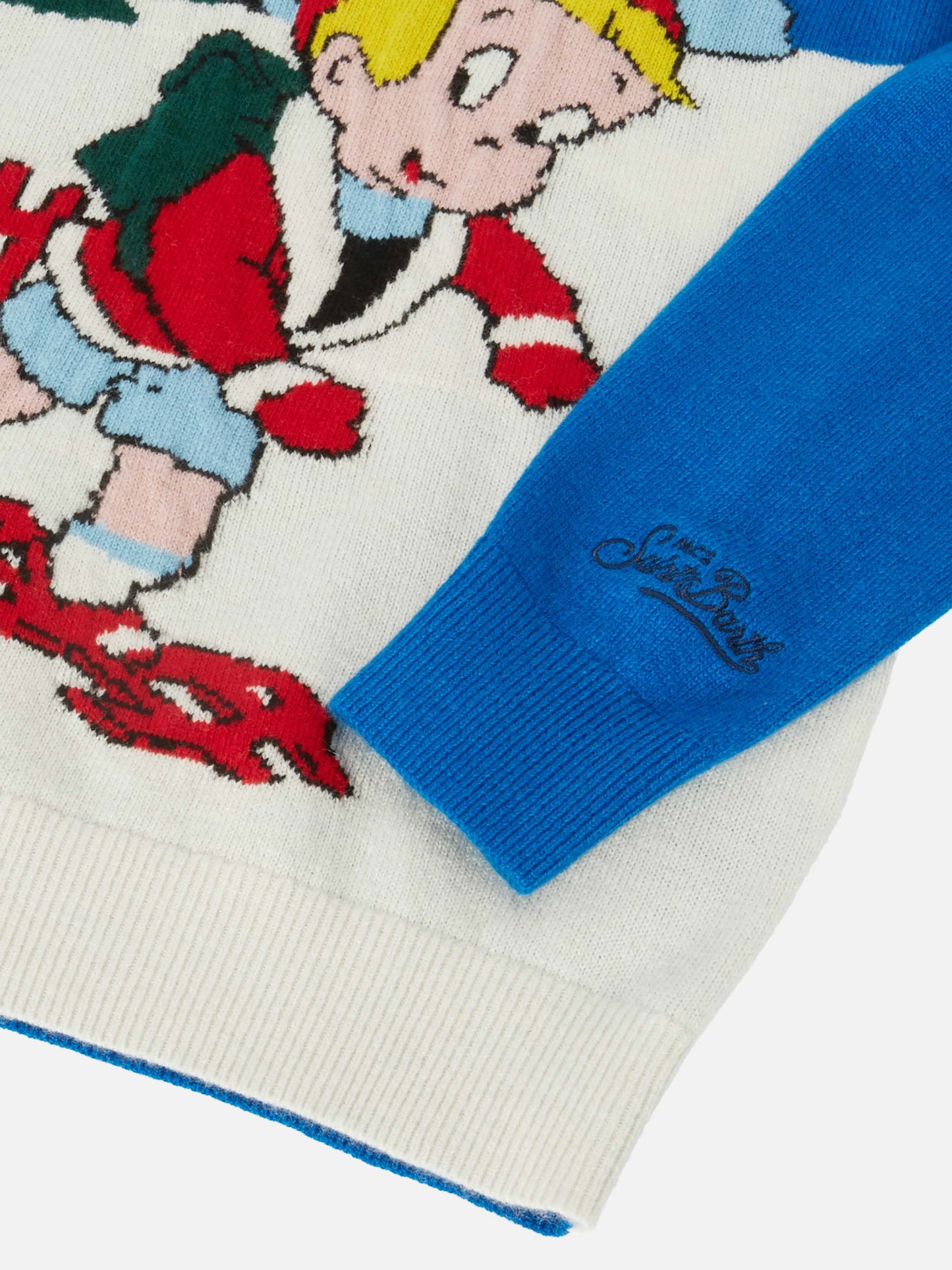 Crewneck  Douglas with Richie Rich jacquard | RICHIE RICH SPECIAL EDITION