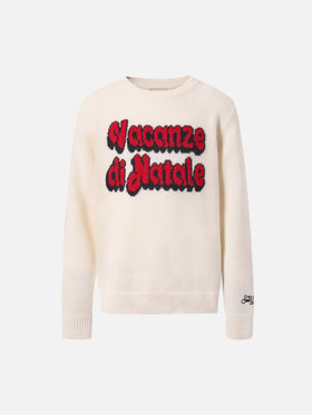 Maglione Douglas in misto cashmere  con jaquard Vacanze di Natale | VACANZE DI NATALE SPECIAL EDITION