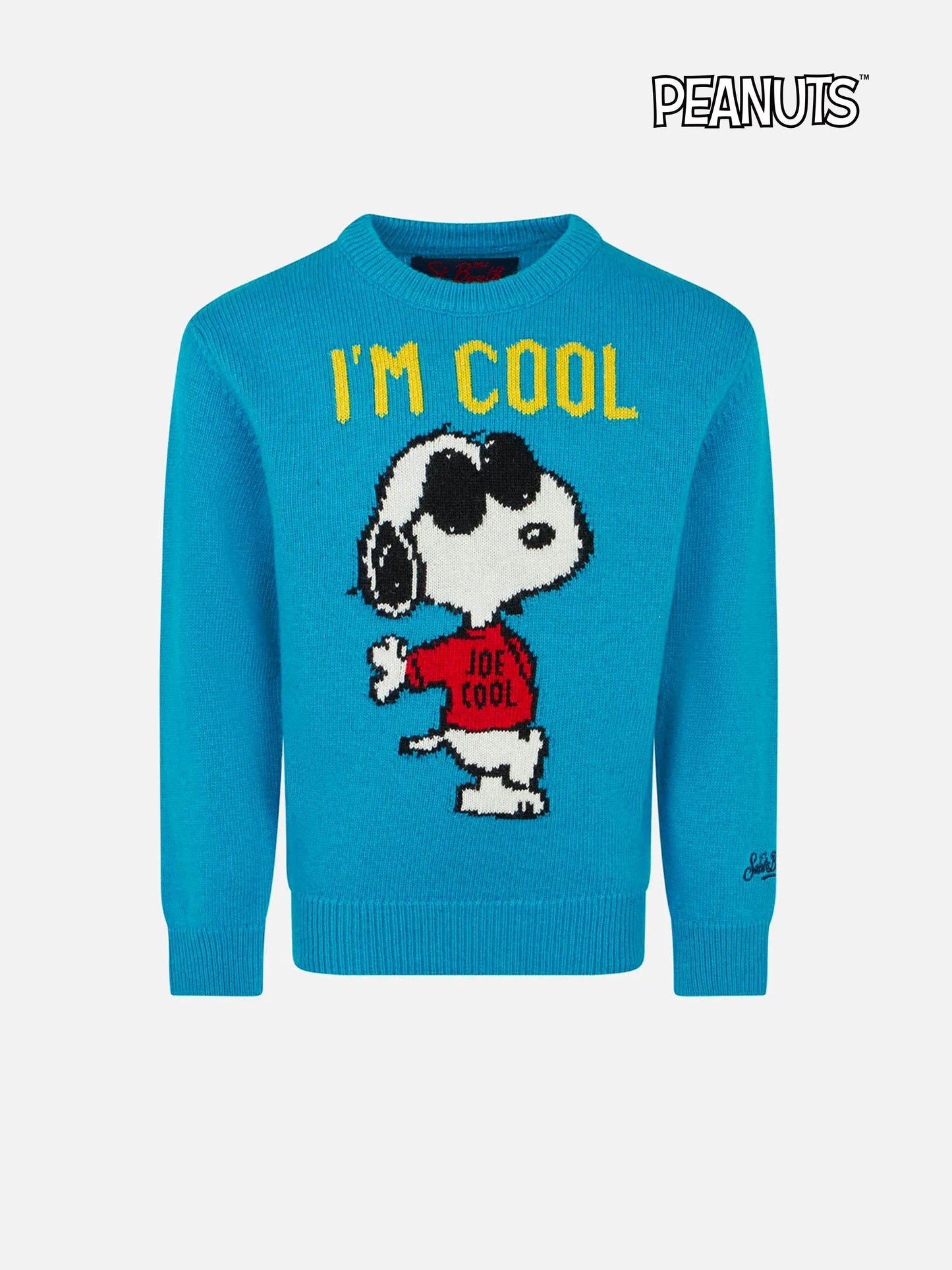 Snoopy I'm Cool print kid sweater | Peanuts™ Special Edition