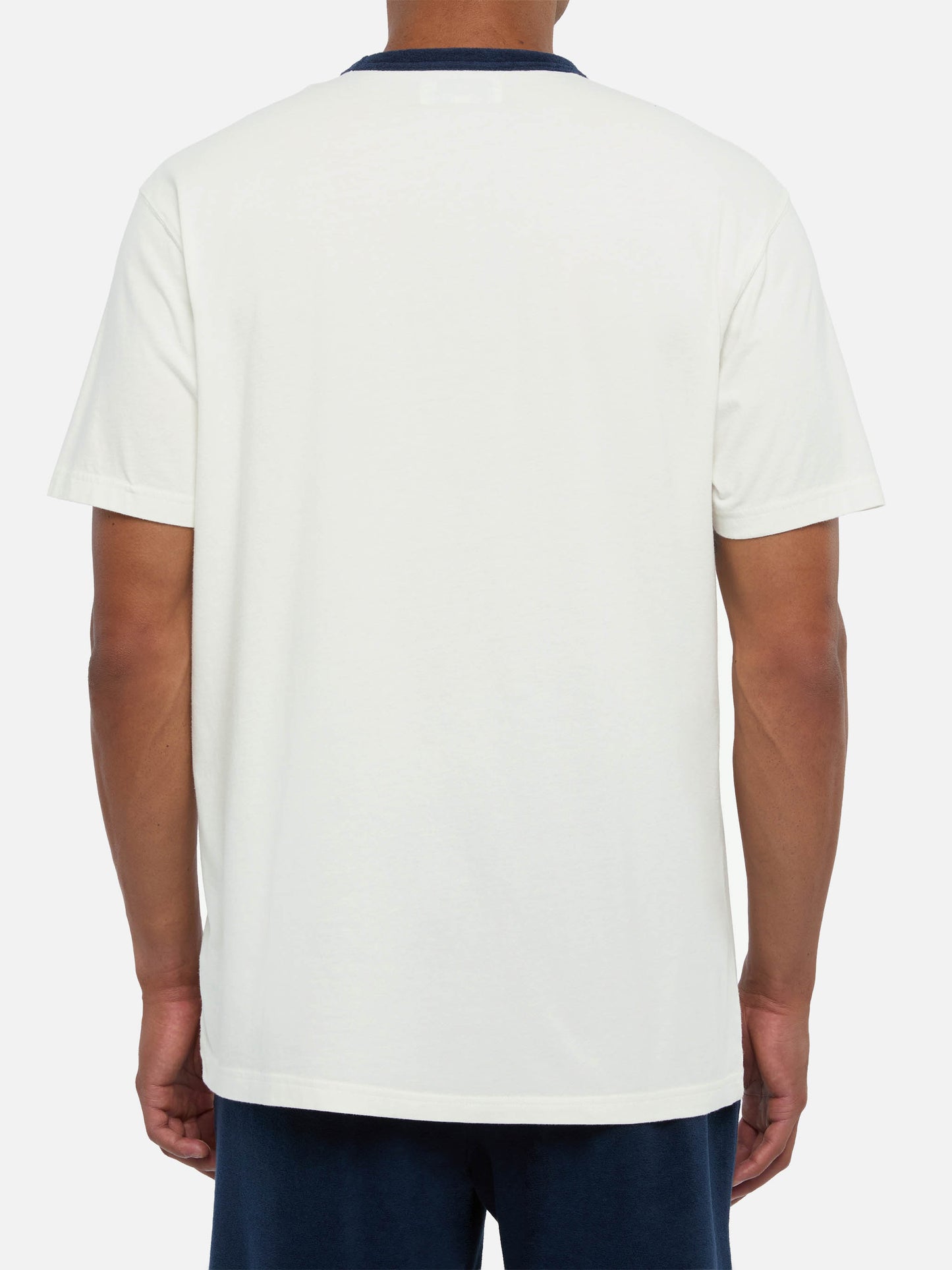 Tshirt Dover in cotone bianco con ricamo Australian | AUSTRALIAN BRAND SPECIAL EDITION