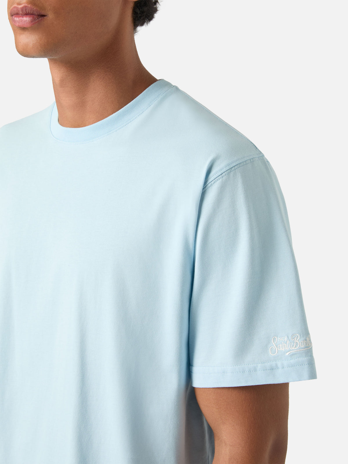 T-shirt Every azzurra in cotone