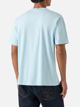 T-shirt Every azzurra in cotone