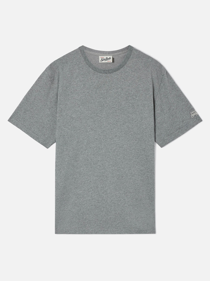 Chaque t-shirt en coton gris 