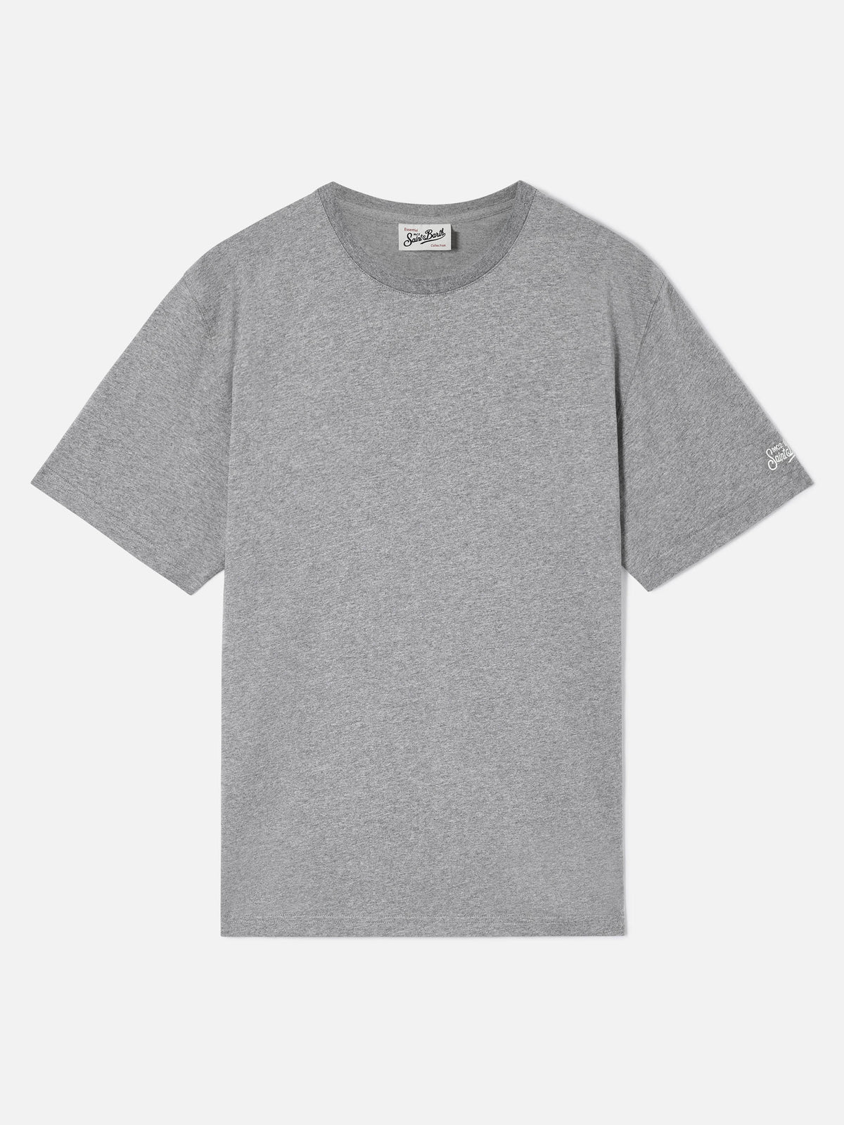 Cada camiseta en algodón gris 