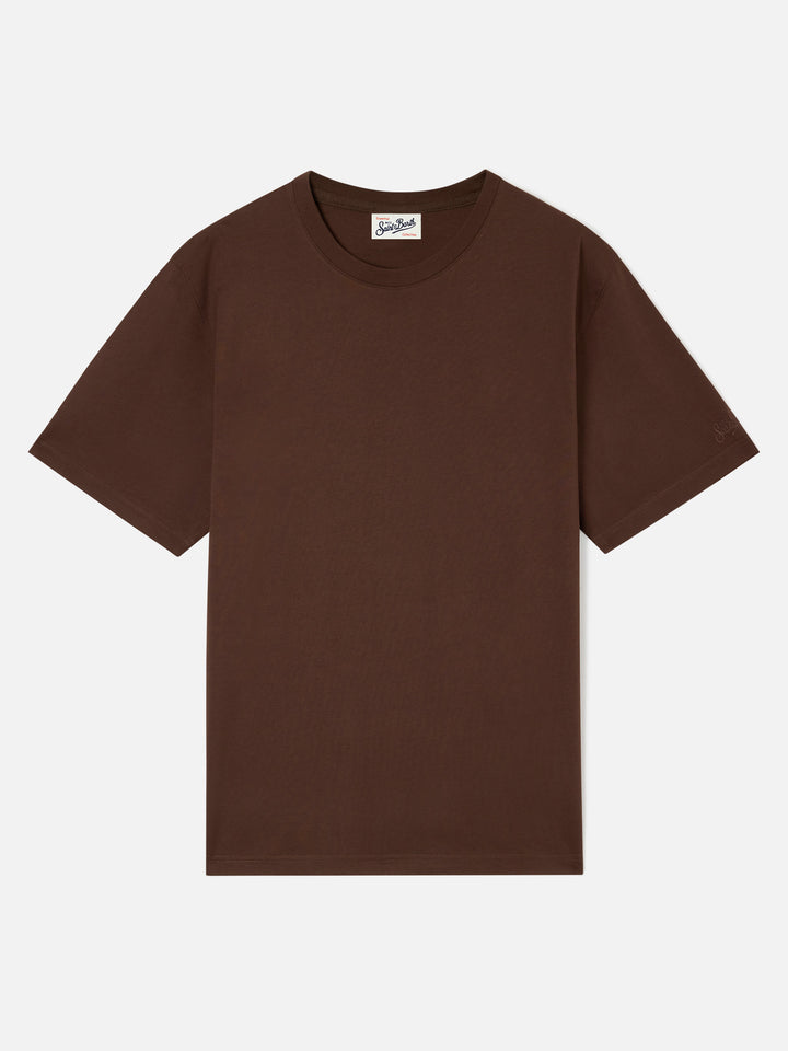 Camiseta de algodón Brown Every 