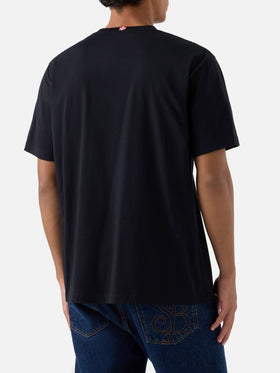Schwarzes Every T-Shirt aus Baumwolle 