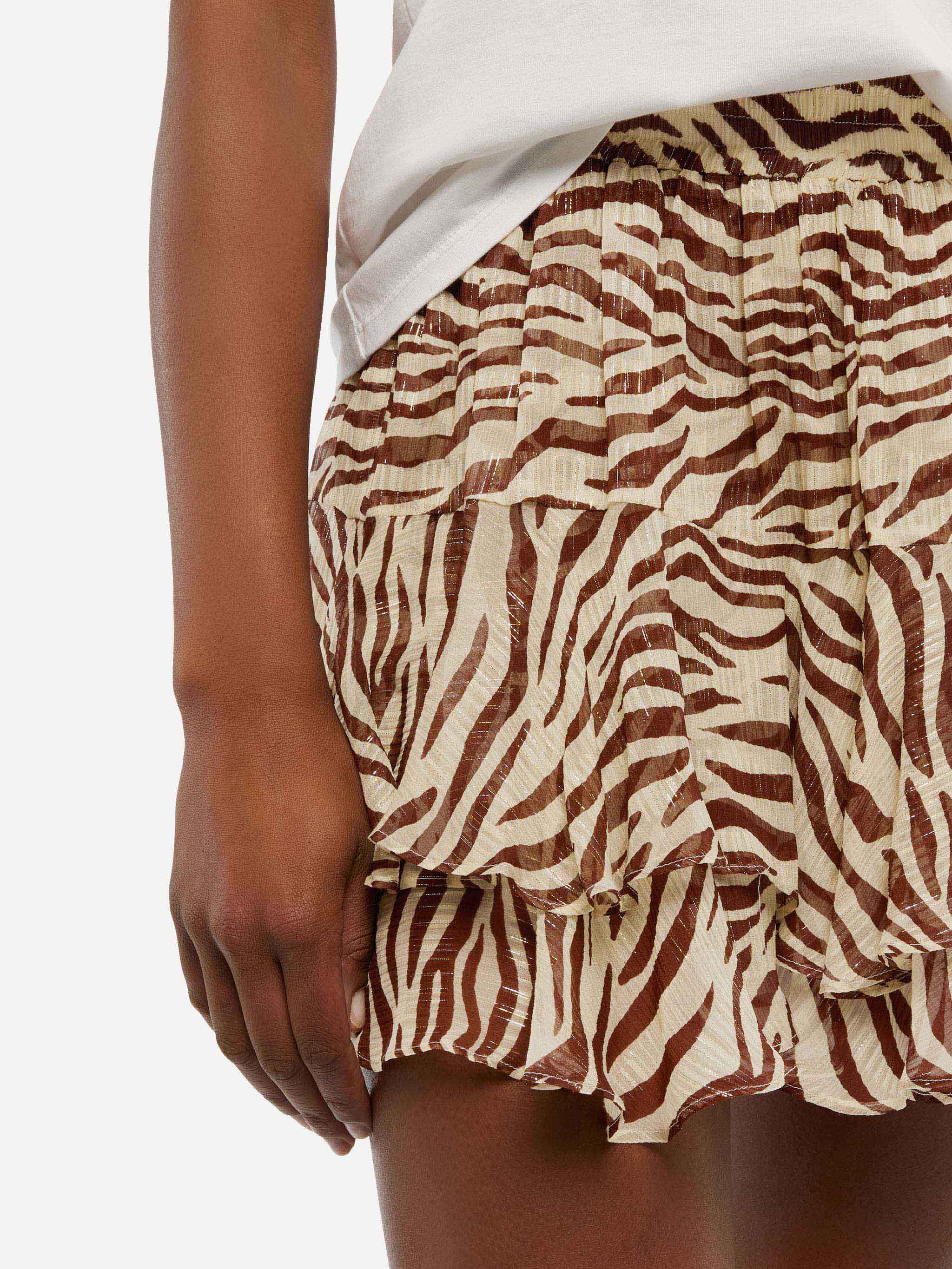 ワンピース MC2 SAINT BARTH Women Mid Skirts EYDIS01060H 18 BROWN MC2 Saint Barth Darline Midi Skirt | Brown | FARFETCH