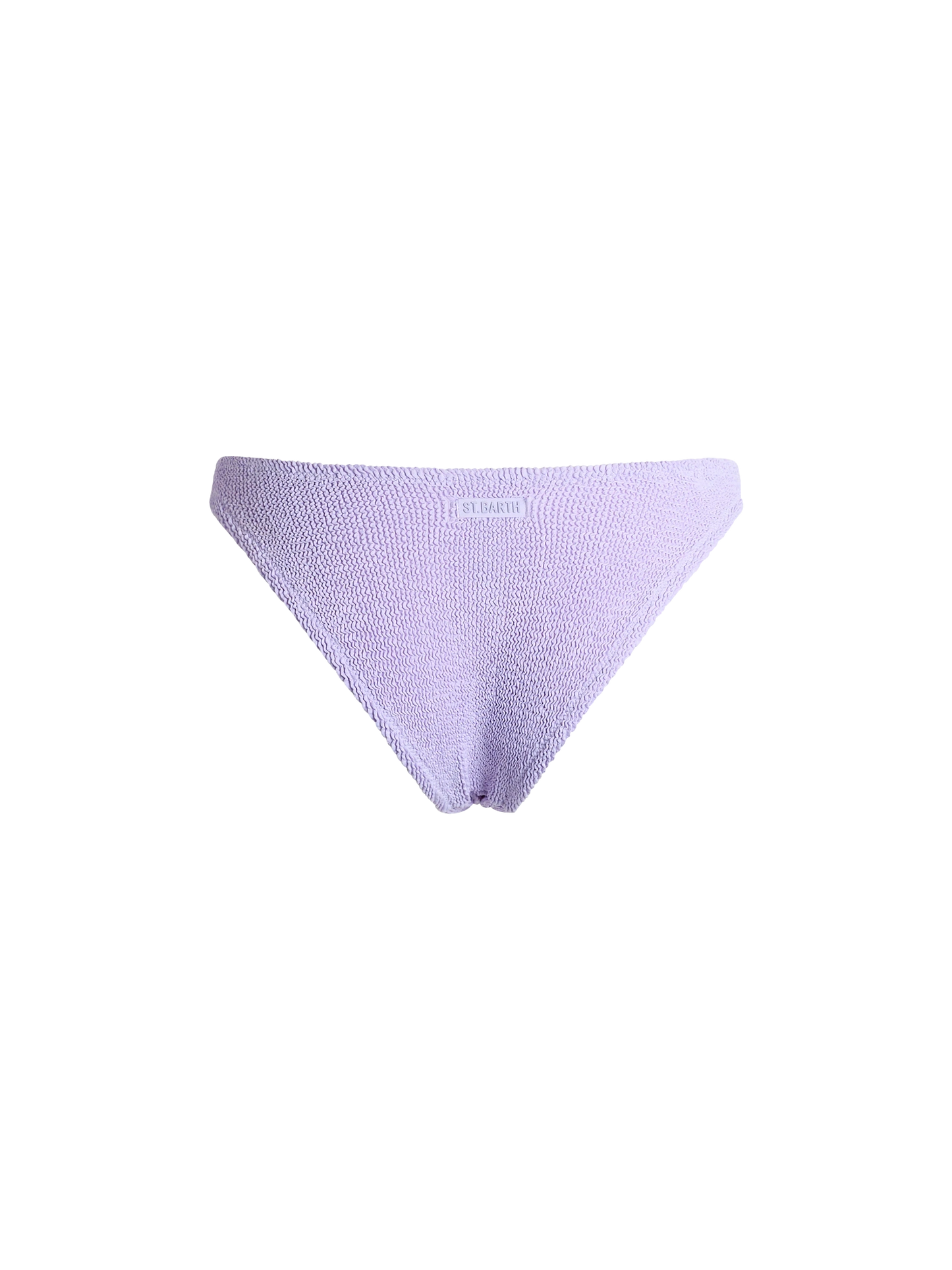 Woman lilac classic crinkle swim briefs Elise