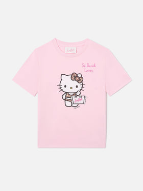 Elly T-Shirt mit Hello Kitty-Print und Stickerei | Special Edition 