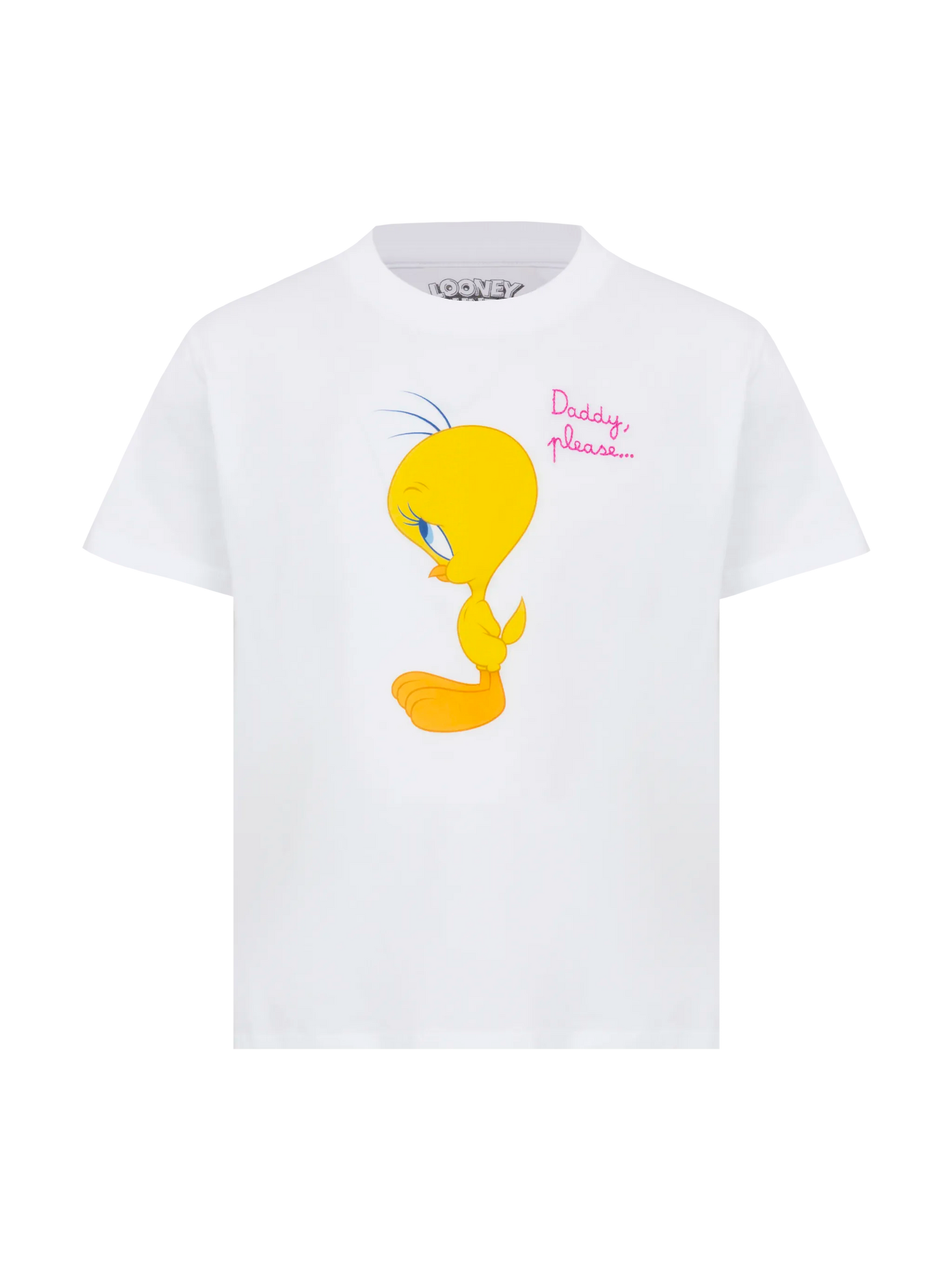 Elly Baumwolljersey Rundhals-T-Shirt mit Tweety-Aufdruck | WARNER BROS SPECIAL EDITION