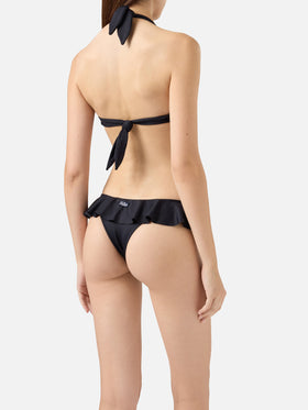 Bikini a bralette nero Emanuelle Orion