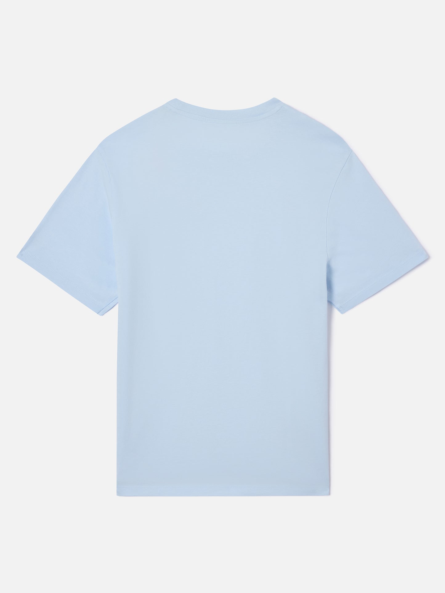 Light blue Emilie T-shirt with Mi fai volare embroidery and charm