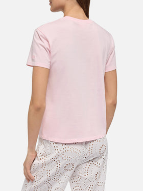 Baumwoll-T-Shirt Emilie mit Gin Gin-Stickerei | INSULTI LUMINOSI SPECIAL EDITION