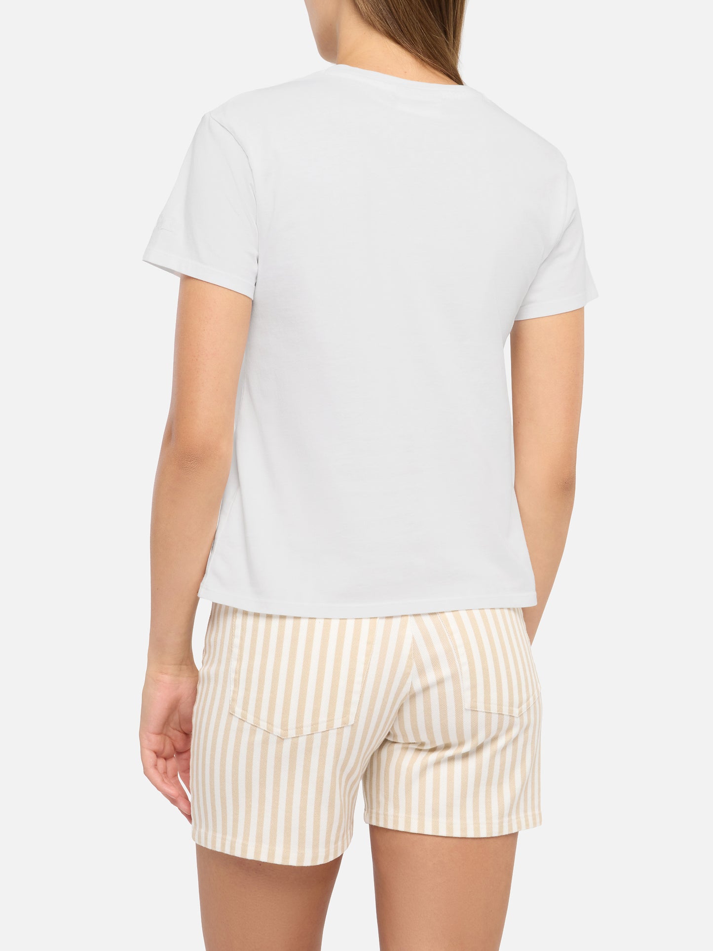 Emilie t-shirt in cotone con ricamo Sto 'na favola
