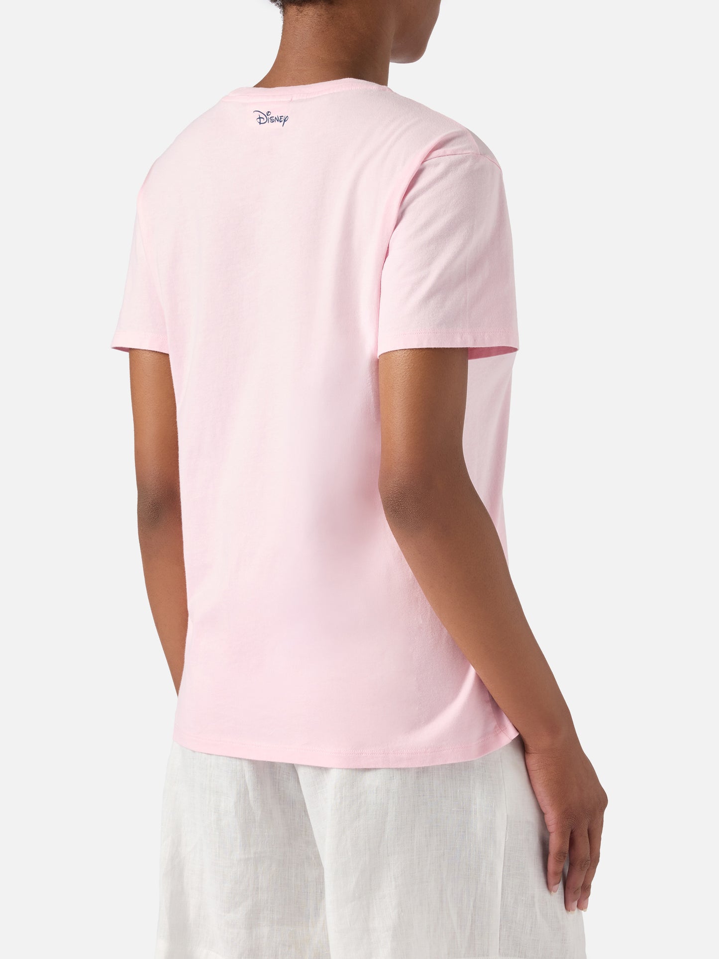 Camiseta Emilie blanca con estampado de Minnie y bordado Mi fai impazzire | Edición especial 