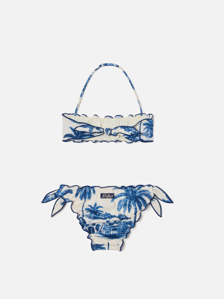 Emy toile de jouy print bikini