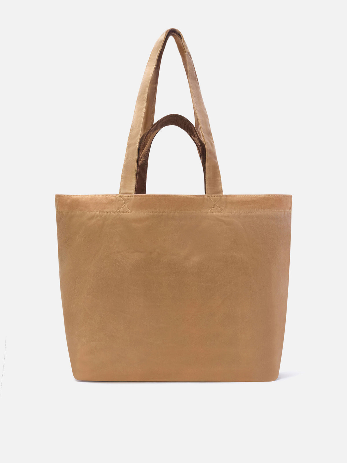 Nut Essential waxed tote bag with logo embroidery