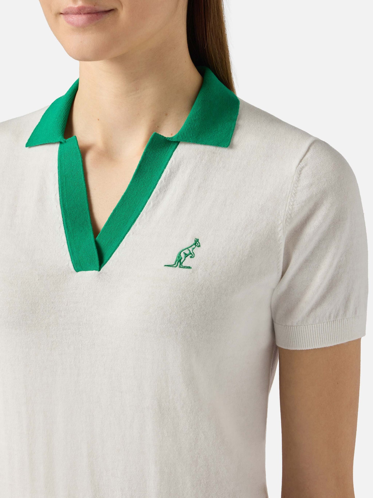 Polo Evonne in maglia di cotone con ricamo Australian | AUSTRALIAN BRAND SPECIAL EDITION