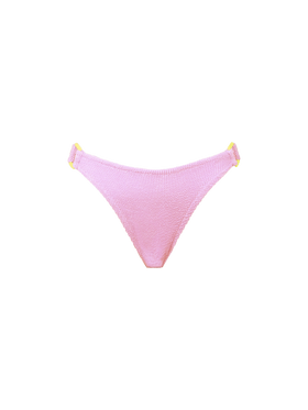 Batik-Badehose in Crinkle-Pastell-Optik