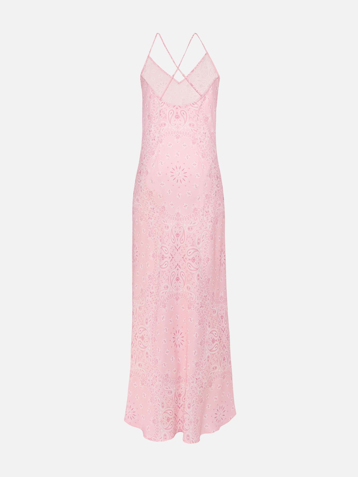 Eydis Satin-Unterkleid mit Bandanna-Print