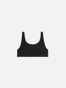 Black Fify heat-sealed sports top