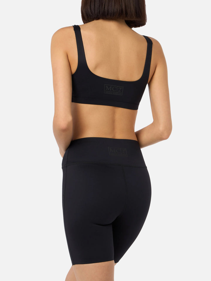 Woman heatsealed fitness shorts Fawn