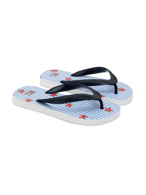 Flip flops with starfish print - MC2 Saint Barth