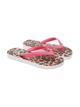 Flip-Flops mit Animalier-Print