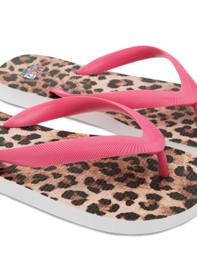 Flip-Flops mit Animalier-Print