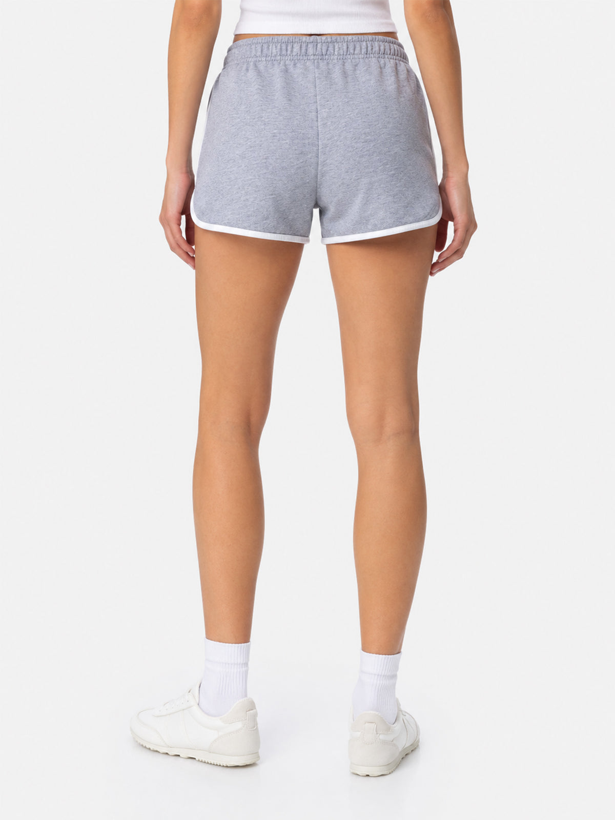 Francine cotton shorts with contrast piping