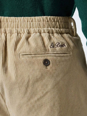 Fuji beige corduroy pants