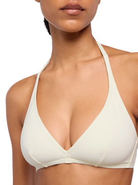 Yali cream classic swim briefs - Gaia cream triangle bralette top