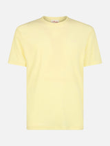 Man yellow terry t-shirt Gary with St. Barth embroidery