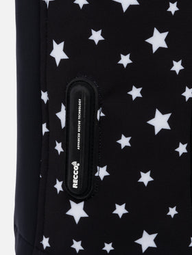 Tuta da sci da donna Garmisch con stampa stelle con tecnologia RECCO®